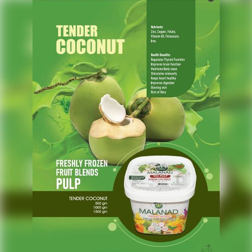 FROZEN TENDER COCONUT PULP 1 Kg