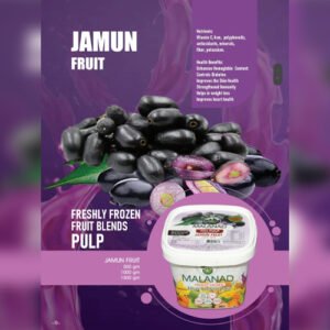 FROZEN JAMUN FRUIT PULP 1 Kg