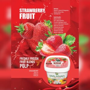 FROZEN STRAWBERRY PULP 1 Kg