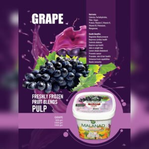 FROZEN GRAPE PULP 1 Kg