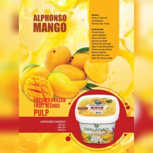 FROZEN ALPHONSA MANGO PULP 1 Kg